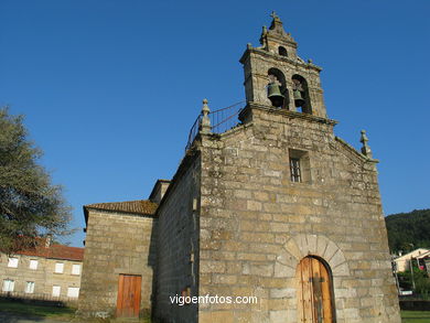 Coruxo  romanesque church