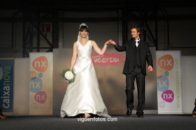 VESTIDOS DE NOVIA. NOVIAS COLECCIÓN 2009. PASARELA HAPPY NOVIAS. BODAS