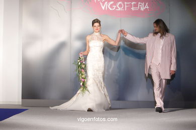 VESTIDOS DE NOVIAS. NOVIAS COLECCIÓN 2008. PASARELA HAPPY NOVIAS