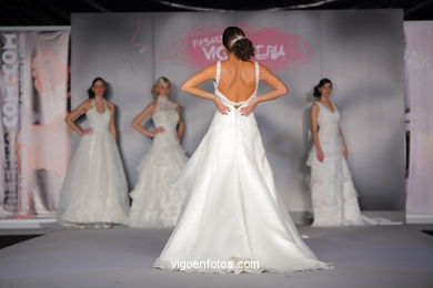 WEDDING DRESSES. COLLECTION 2010. RUNWAY FASHION. ROSA CLARÁ