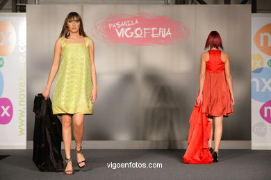 600 PUNTOS. DISEÑADOR: MAIDER IZAGIRRE SARASOLA - MAIDER ALZAGA. PASARELA DE MODA JÓVENES DISEÑADORES 2008 - VIGOFERIA