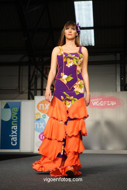 ABRIL. DISEÑADOR: MARIA JESUS CUEVAS. RUNWAY FASHION OF YOUNG FASHION DESIGNER 2008 - VIGOFERIA