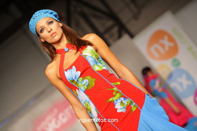 ABRIL. DISEÑADOR: MARIA JESUS CUEVAS. PASARELA DE MODA JÓVENES DISEÑADORES 2008 - VIGOFERIA