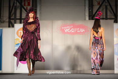 AIME LA VIE. DISEÑADOR: JOANA DIESTRE REDONDO. PASARELA DE MODA JÓVENES DISEÑADORES 2008 - VIGOFERIA