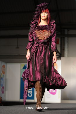 AIME LA VIE. DISEÑADOR: JOANA DIESTRE REDONDO. PASARELA DE MODA JÓVENES DISEÑADORES 2008 - VIGOFERIA