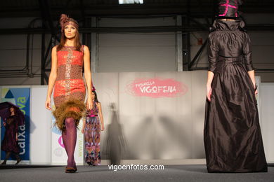 AIME LA VIE. DISEÑADOR: JOANA DIESTRE REDONDO. PASARELA DE MODA JÓVENES DISEÑADORES 2008 - VIGOFERIA