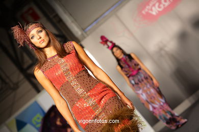 AIME LA VIE. DISEÑADOR: JOANA DIESTRE REDONDO. PASARELA DE MODA JÓVENES DISEÑADORES 2008 - VIGOFERIA