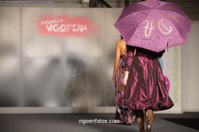 AIME LA VIE. DISEÑADOR: JOANA DIESTRE REDONDO. PASARELA DE MODA JÓVENES DISEÑADORES 2008 - VIGOFERIA