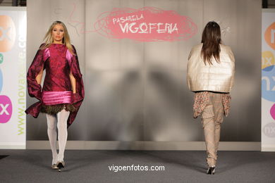 ALUNIZAJE. DISEÑADOR: YVONNE LOPEZ POBLACION. PASARELA DE MODA JÓVENES DISEÑADORES 2008 - VIGOFERIA