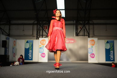 NOCHES EN JAPON. DISEÑADOR: Mª DEL CARMEN PEREZ COSTAS. PASARELA DE MODA JÓVENES DISEÑADORES 2008 - VIGOFERIA