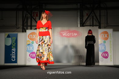 NOCHES EN JAPON. DISEÑADOR: Mª DEL CARMEN PEREZ COSTAS. PASARELA DE MODA JÓVENES DISEÑADORES 2008 - VIGOFERIA