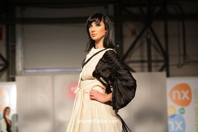 VELSA. DISEÑADOR: ILAZKI MARTIRENA BARGUILLA. PASARELA DE MODA JÓVENES DISEÑADORES 2008 - VIGOFERIA