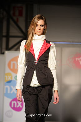 VELSA. DISEÑADOR: ILAZKI MARTIRENA BARGUILLA. PASARELA DE MODA JÓVENES DISEÑADORES 2008 - VIGOFERIA