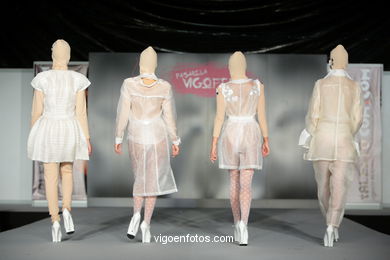 AMPARO. FASHION DESIGNER: JAIME MESA Y SILVIA GALLEGO I & H. RUNWAY FASHION OF YOUNG FASHION DESIGNER 2009 - VIGOFERIA