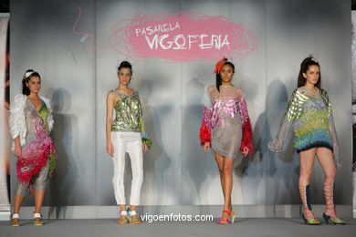 SEXTO CONTINENTE. FASHION DESIGNER: MARTA MUÑOZ . RUNWAY FASHION OF YOUNG FASHION DESIGNER 2009 - VIGOFERIA