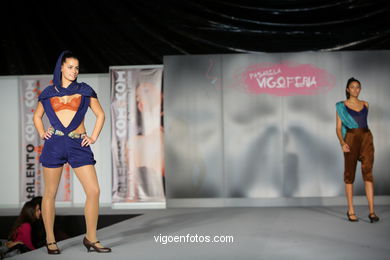 DREAMS AND REFLECTIONS. FASHION DESIGNER: ALMUDENA ALCAIDE . RUNWAY FASHION OF YOUNG FASHION DESIGNER 2009 - VIGOFERIA