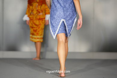 EPOQUED´OR. FASHION DESIGNER: IRIA CARLA BARCIA  . RUNWAY FASHION OF YOUNG FASHION DESIGNER 2009 - VIGOFERIA