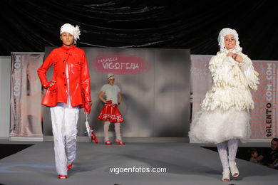 GARLIK & KAUTXO. FASHION DESIGNER: EDURNE IBÁÑEZ . RUNWAY FASHION OF YOUNG FASHION DESIGNER 2009 - VIGOFERIA