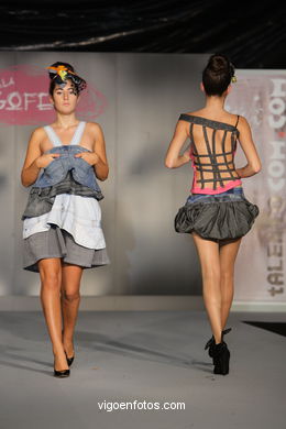 MIS JEANS. FASHION DESIGNER: RAQUEL BLANCO . RUNWAY FASHION OF YOUNG FASHION DESIGNER 2009 - VIGOFERIA