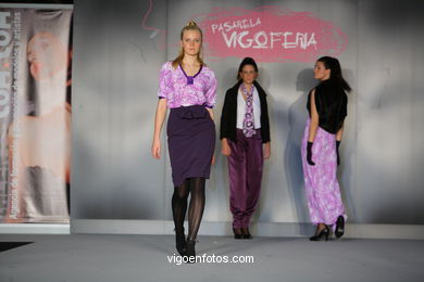 LUSCO FUSCO. DISEÑADOR: MARIEN RUIZ . PASARELA DE MODA JÓVENES DISEÑADORES 2009 - VIGOFERIA