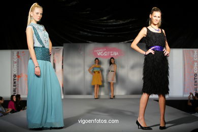 MADEMOISELLE MARIE. DISEÑADOR: CRISTINA LEÓN Y EMMA CALBÓ . PASARELA DE MODA JÓVENES DISEÑADORES 2009 - VIGOFERIA