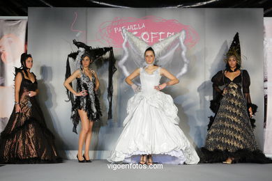 ETERNA MEDIEVAL. DISEÑADOR: RAFAEL FREITAS . PASARELA DE MODA JÓVENES DISEÑADORES 2009 - VIGOFERIA