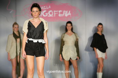 PRETÉRITO IMPERFECTO. DISEÑADOR: CELIA ALVAREZ . PASARELA DE MODA JÓVENES DISEÑADORES 2009 - VIGOFERIA