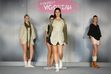 PRETÉRITO IMPERFECTO. FASHION DESIGNER: CELIA ALVAREZ . RUNWAY FASHION OF YOUNG FASHION DESIGNER 2009 - VIGOFERIA