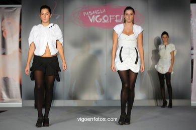 EL UNIVERSO MIRONIANO. DISEÑADOR: MARIAN DE LAS HERAS . PASARELA DE MODA JÓVENES DISEÑADORES 2009 - VIGOFERIA