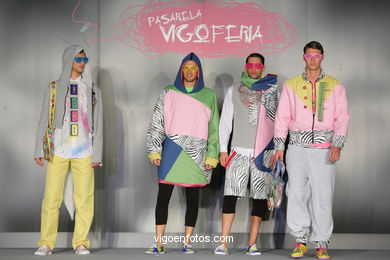 ¿XKNO?. DISEÑADOR: NAHIA IRIARTE . PASARELA DE MODA JÓVENES DISEÑADORES 2009 - VIGOFERIA