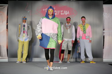 ¿XKNO?. DISEÑADOR: NAHIA IRIARTE . PASARELA DE MODA JÓVENES DISEÑADORES 2009 - VIGOFERIA