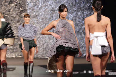 FASHION DESIGNER: LIDIA POZA PIÑEIRO. RUNWAY FASHION OF YOUNG FASHION DESIGNER TESOIRA 2007