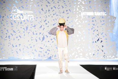 THE LITTLE BASTARD. FASHION DESIGNER: ANTONIO JAVIER SANTOS PÉREZ. RUNWAY FASHION OF YOUNG FASHION DESIGNER 2009