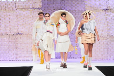 WE ARE. FASHION DESIGNER: DIANA DÍAZ SALGADO. RUNWAY FASHION OF YOUNG FASHION DESIGNER 2010