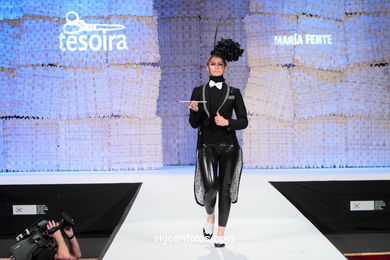 EL ÁNGEL AZUL. FASHION DESIGNER: MARÍA FENTE GONZÁLEZ. RUNWAY FASHION OF YOUNG FASHION DESIGNER 2010