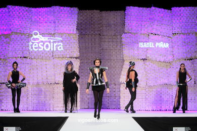 FUTURE-LOOKING BACK. FASHION DESIGNER: ISABEL PIÑAR FRAGA. RUNWAY FASHION OF YOUNG FASHION DESIGNER 2010