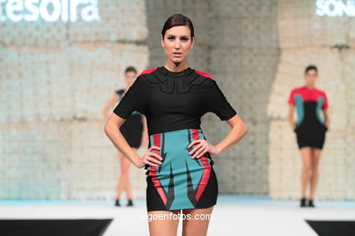 PEEP SHOW. CURSO DE DESIGN DE MODA - CITEX. FASHION DESIGNER: SONIA ALVES. RUNWAY FASHION OF YOUNG FASHION DESIGNER 2010