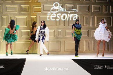 O ARTE DA PAPIROFLEXIA - EVA SOTO CONDE - TESOIRA 2008. PASARELA DE MODA