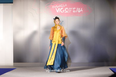 FASHION COLLECTION OF FABIOLA Y LIDIA MARTIN - RUNWAY FASHION OF YOUNG FASHION DESIGNER 2007 - VIGOFERIA