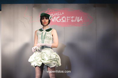 COLECCIÓN DE MODA DE HERMELINDA CARRILLO - PASARELA DE MODA JÓVENES DISEÑADORES 2007 - VIGOFERIA