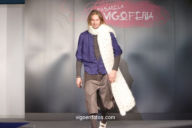 COLECCIÓN DE MODA DE EVA NAYA - PASARELA DE MODA JÓVENES DISEÑADORES 2007 - VIGOFERIA