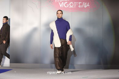 COLECCIÓN DE MODA DE EVA NAYA - PASARELA DE MODA JÓVENES DISEÑADORES 2007 - VIGOFERIA