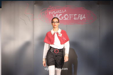 COLECCIÓN DE MODA DE NAHIA IRIARTE OZkARIZ - PASARELA DE MODA JÓVENES DISEÑADORES 2007 - VIGOFERIA