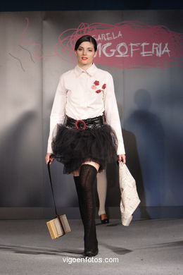 COLECCIÓN DE MODA DE NAHIA IRIARTE OZkARIZ - PASARELA DE MODA JÓVENES DISEÑADORES 2007 - VIGOFERIA