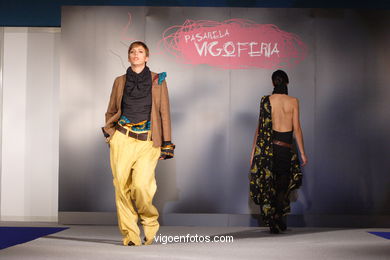 FASHION COLLECTION OF GRUPO ATELIER DES MILLE COLLINES - RUNWAY FASHION OF YOUNG FASHION DESIGNER 2007 - VIGOFERIA