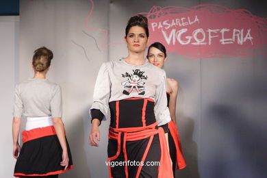 FASHION COLLECTION OF ALBERTO NEVES - RUNWAY FASHION OF YOUNG FASHION DESIGNER 2007 - VIGOFERIA