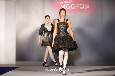 COLECCIÓN DE MODA DE EDURNE IBAÑEZ HUARTE - PASARELA DE MODA JÓVENES DISEÑADORES 2007 - VIGOFERIA