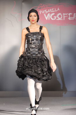 COLECCIÓN DE MODA DE EDURNE IBAÑEZ HUARTE - PASARELA DE MODA JÓVENES DISEÑADORES 2007 - VIGOFERIA