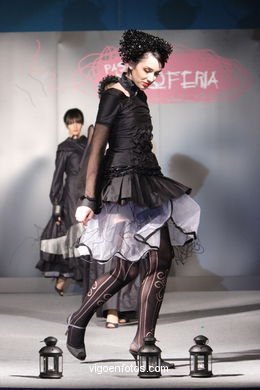 COLECCIÓN DE MODA DE EBA CRUZ - PASARELA DE MODA JÓVENES DISEÑADORES 2007 - VIGOFERIA