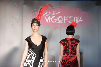 COLECCIÓN DE MODA DE PAOLA VALES - PASARELA DE MODA JÓVENES DISEÑADORES 2007 - VIGOFERIA